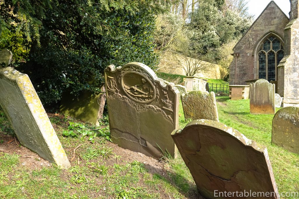 Gravestones at Dyrham Park